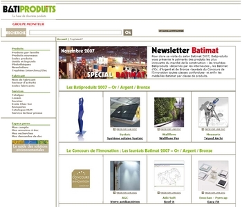 Newsletter Batiproduits spéciale Batimat